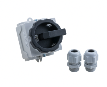 Miniatuur van ASN SONTHEIMER werkschakelaar extra klein 3-polig 25A IP65 zwart (A533073)