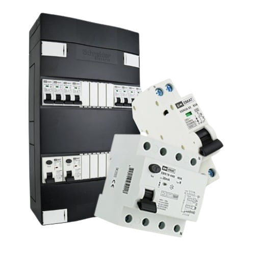 Stel eenvoudig een groepenkast naar wens samen met onze generator.